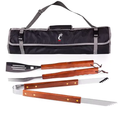 Picnic Time Cincinnati Bearcats 3-Piece Barbeque Tote & Grill Set