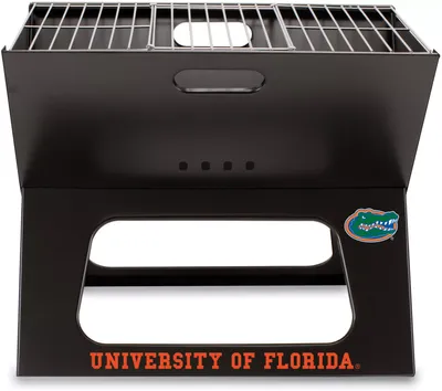 Picnic Time Florida Gators Folding Charcoal Barbeque Grill