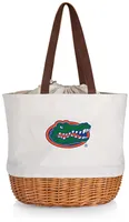 Picnic Time Florida Gators Canvas and Willow Basket Bag