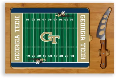 Picnic Time Georgia Tech Yellow Jackets Glass Top Cutting Board Set