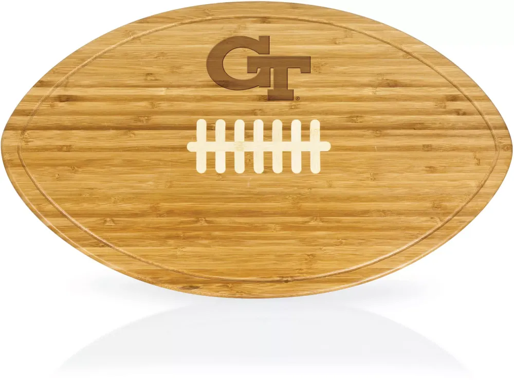 Picnic Time Georgia Tech Yellow Jackets Kickoff Football Cutting Board