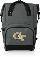 Picnic Time Georgia Tech Yellow Jackets Roll-Top Cooler Backpack