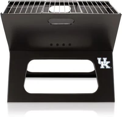 Picnic Time Kentucky Wildcats Folding Charcoal Barbeque Grill