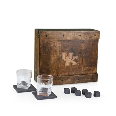 Picnic Time Kentucky Wildcats Whiskey Box Drink Set