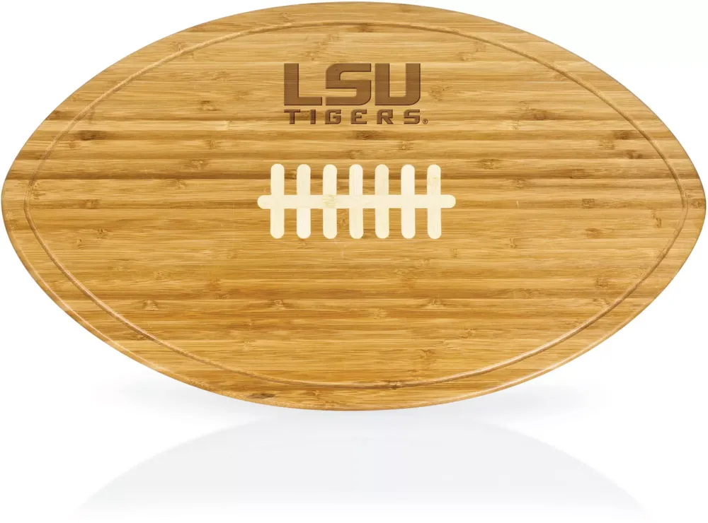 Picnic Time LSU Tigers Kickoff Football Cutting Board