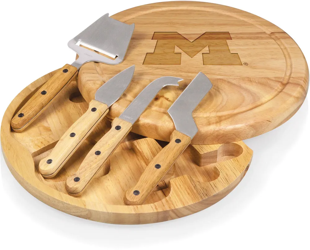 Picnic Time Michigan Wolverines Circo Cutting Board & Tool Set