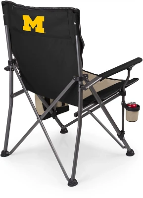 Picnic Time Michigan Wolverines XL Camp Chair with Cooler