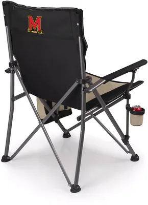 Picnic Time Maryland Terrapins XL Camp Chair with Cooler