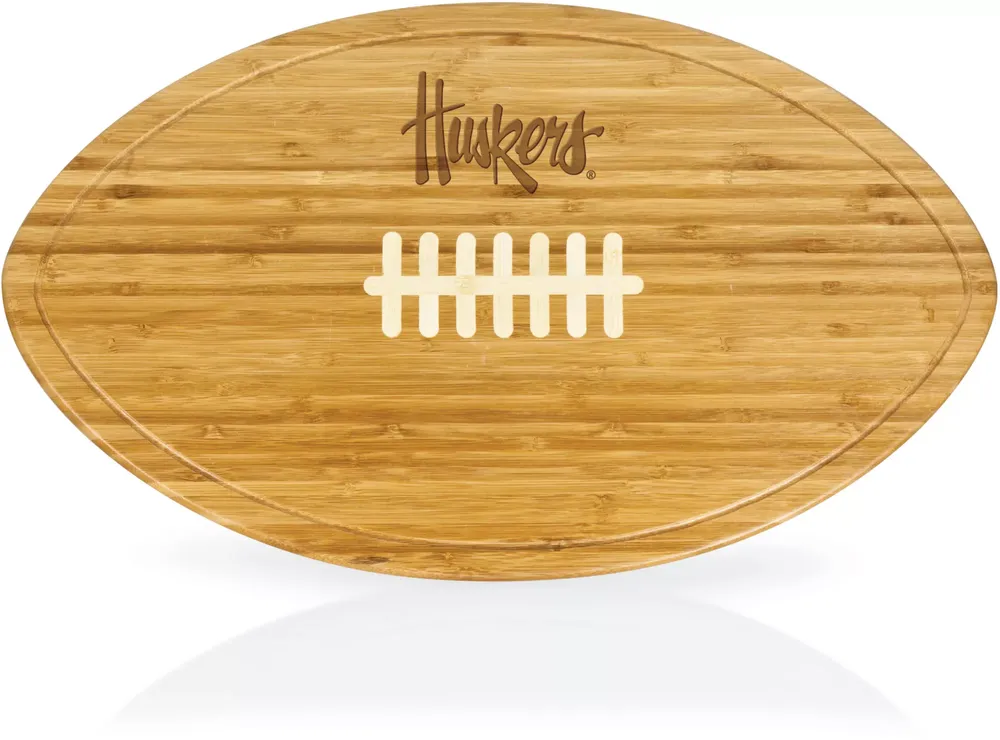 Picnic Time Nebraska Cornhuskers Kickoff Football Cutting Board