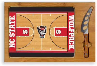 Picnic Time NC State Wolfpack Glass Top Cutting Board Set