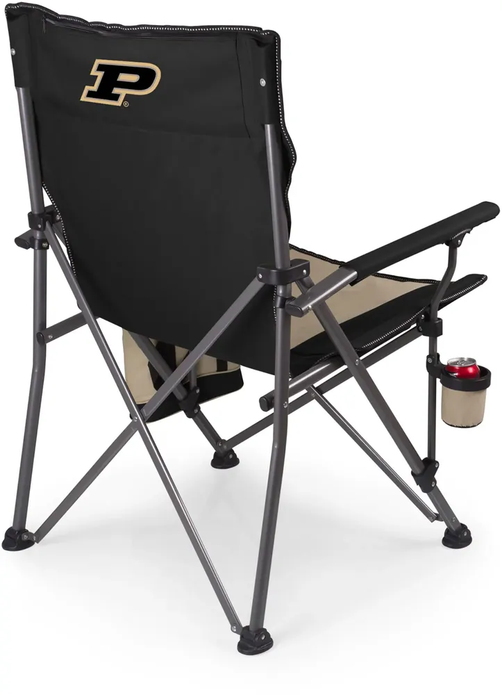 Picnic Time Purdue Boilermakers XL Camp Chair with Cooler