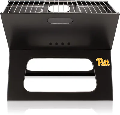 Picnic Time Pitt Panthers Folding Charcoal Barbeque Grill