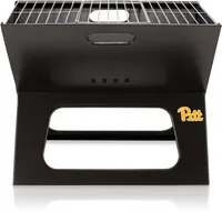 Picnic Time Pitt Panthers Folding Charcoal Barbeque Grill