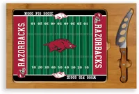 Picnic Time Arkansas Razorbacks Glass Top Cutting Board Set