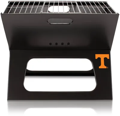 Picnic Time Tennessee Volunteers Folding Charcoal Barbeque Grill