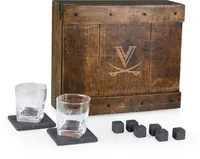 Picnic Time Virginia Cavaliers Whiskey Box Set