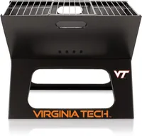 Picnic Time Virginia Tech Hokies Folding Charcoal Barbeque Grill