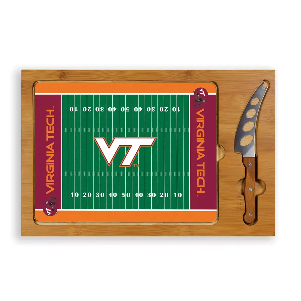 Picnic Time Virginia Tech Hokies Glass Top Cutting Board Set