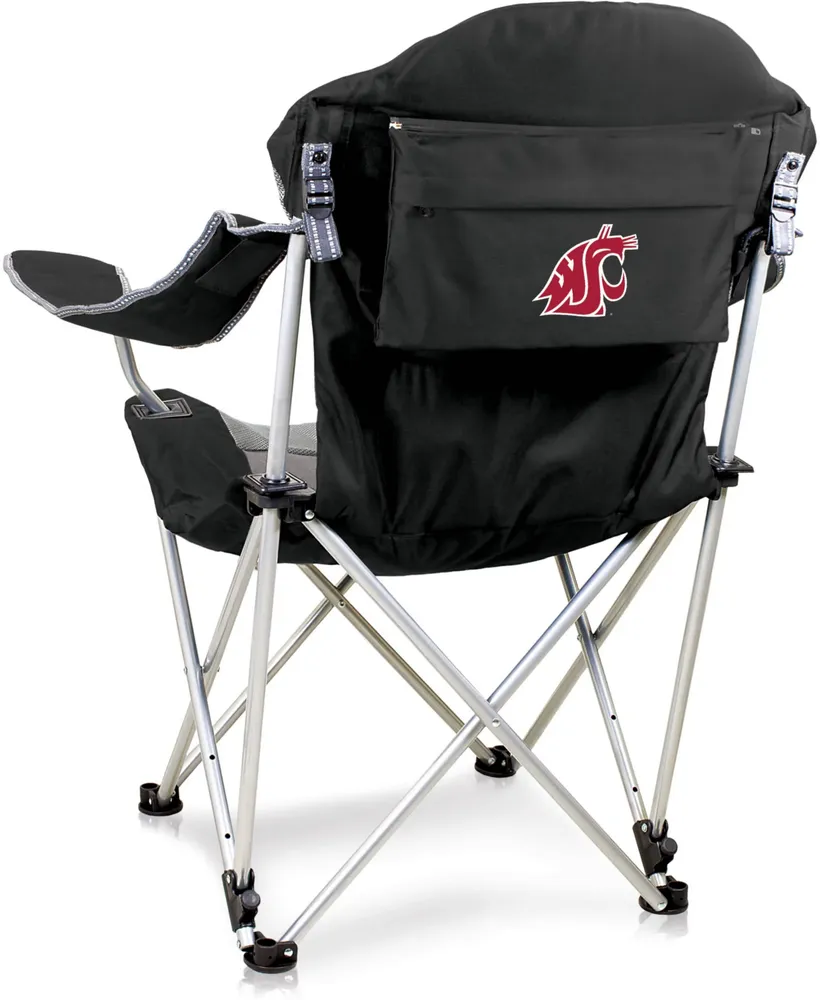 Picnic Time Washington State Cougars Reclining Camp Chair