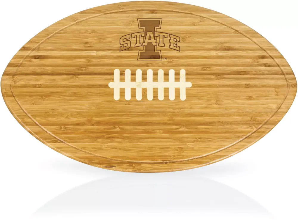 Picnic Time Iowa State Cyclones Kickoff Football Cutting Board