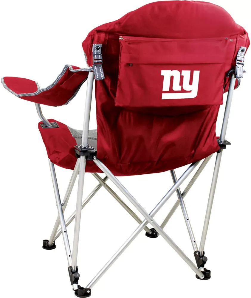 Picnic Time New York Giants Red Recline Chair