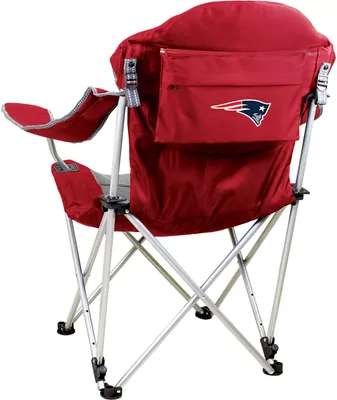 Picnic Time New England Patriots Red Recline Chair