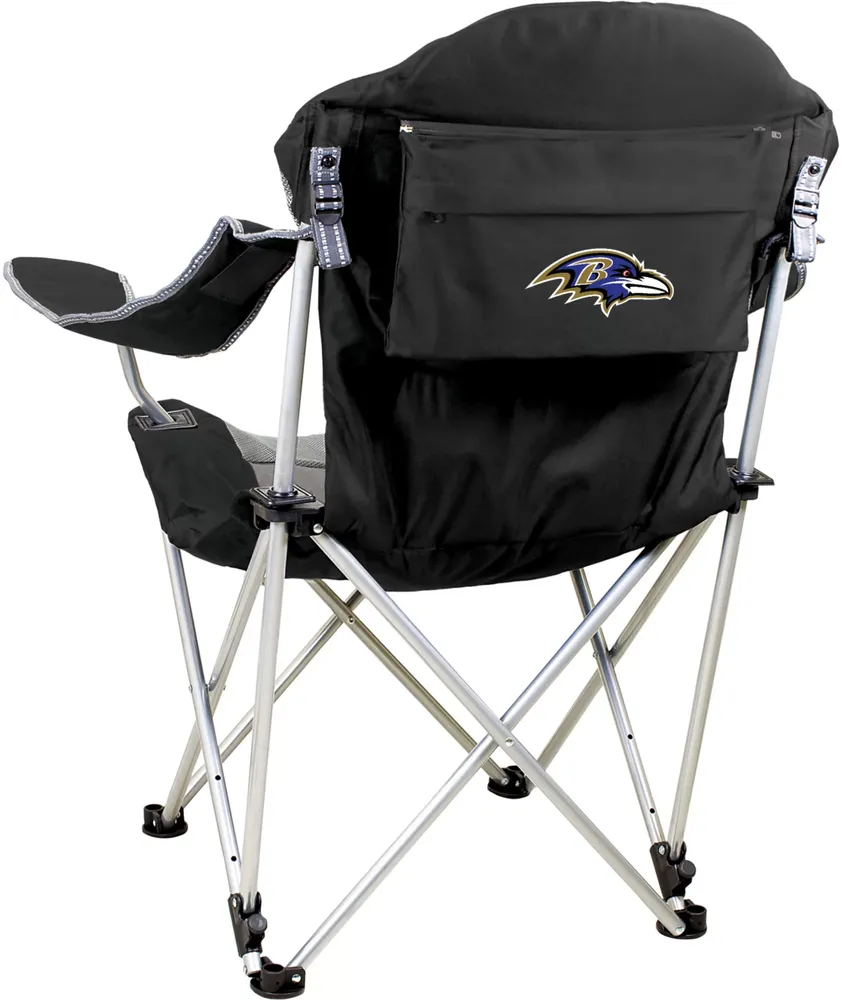 Picnic Time Baltimore Ravens Recline Camp Chair