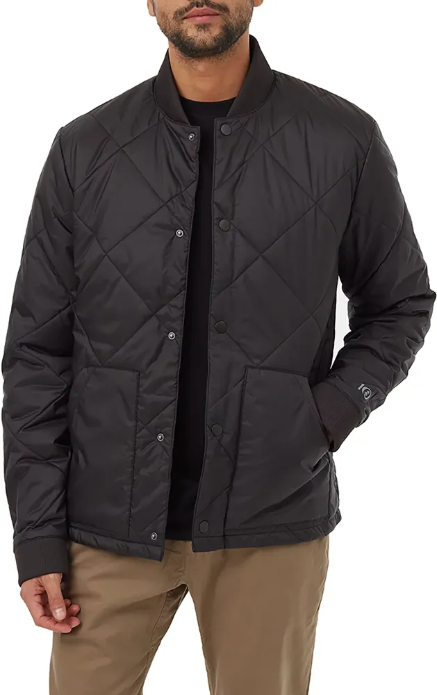 tentree Men's Diamond Padded Bomber Jacket