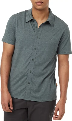 tentree Men's Treeblend Short-Sleeve Button Down Shirt