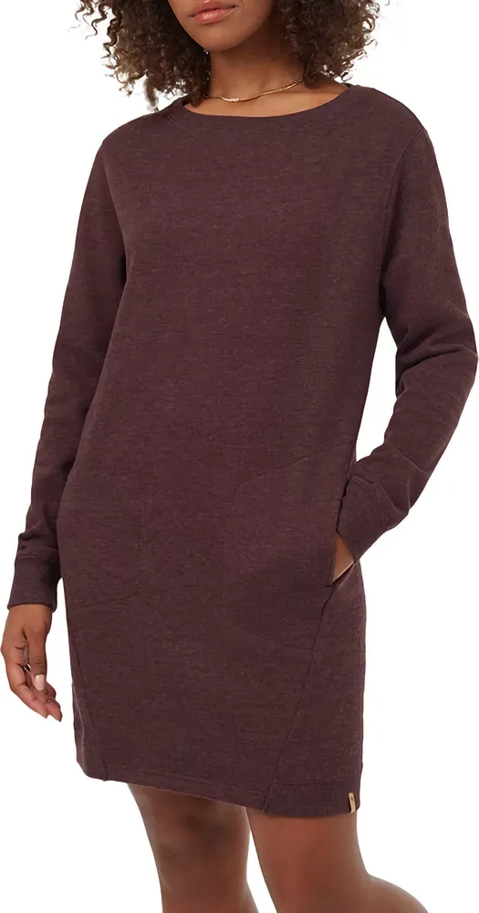 tentree Women's Fleece Crew Dress