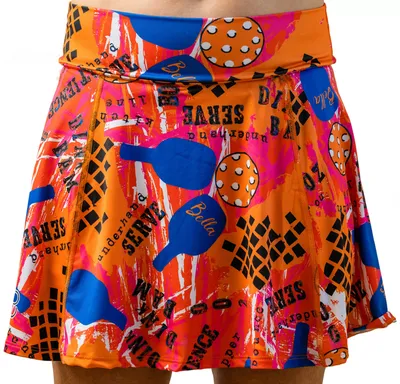 Pickleball Bella Women's Graffiti 3A Line Skirt