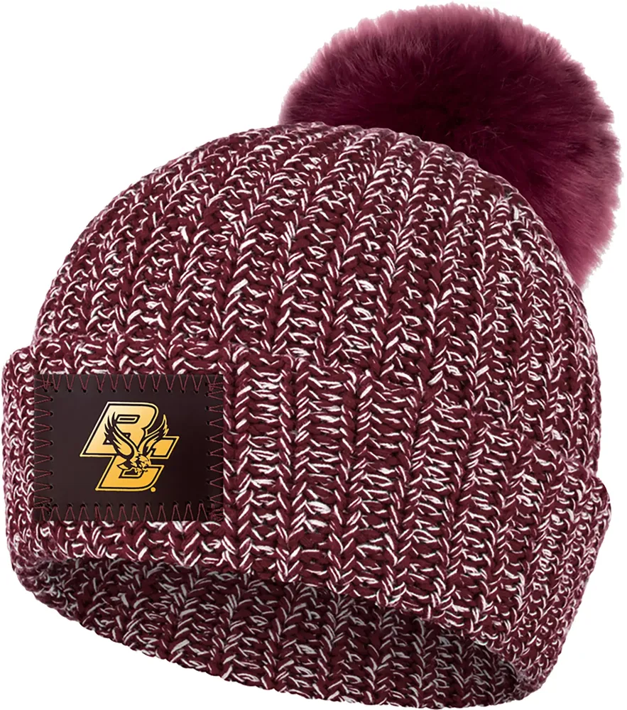 Love Your Melon Boston College Eagles Speckled Pom Knit Beanie