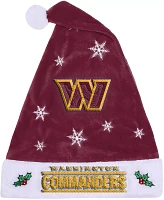 FOCO Adult Washington Commanders Santa Hat