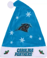 FOCO Adult Carolina Panthers Santa Hat