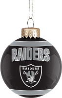 FOCO Las Vegas Raiders Glass Ball Ornament