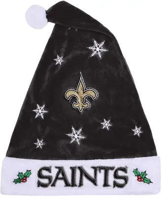 FOCO Adult New Orleans Saints Santa Hat