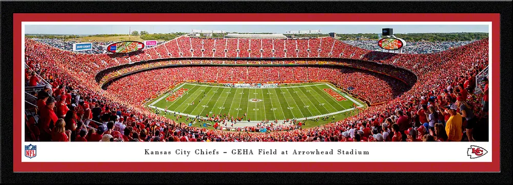 Blakeway Kansas City Chiefs Select Panoramic Single Mat Photo Frame