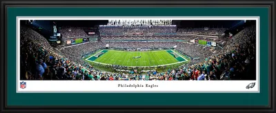 Blakeway Philadelphia Eagles Deluxe Panoramic Double Mat Photo Frame