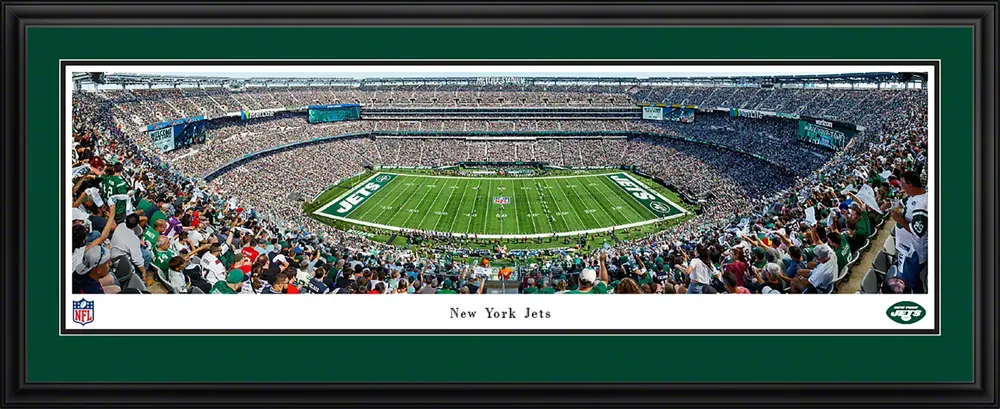 Blakeway New York Jets Deluxe Panoramic Double Mat Photo Frame