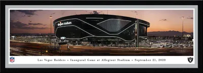 Blakeway Las Vegas Raiders Select Panoramic Single Mat Photo Frame