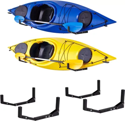 RaxGo Wall Mounted Kayak Rack 2 Pack