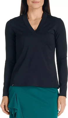 SwingDish Women's Marley Long Sleeve Golf Pullover