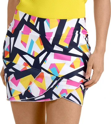 SwingDish Women's Sandra Print Golf Skort