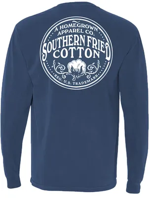 Southern Fried Cotton Mens Medicine Bottle Long Sleeve T Shirt