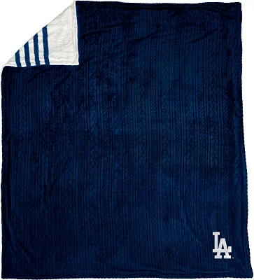 Pegasus Sports Los Angeles Dodgers Sherpa Back Blanket