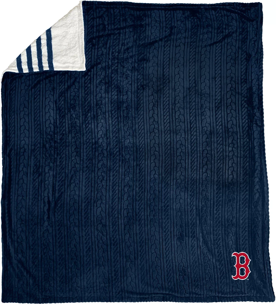 Pegasus Sports Boston Red Sox Sherpa Back Blanket