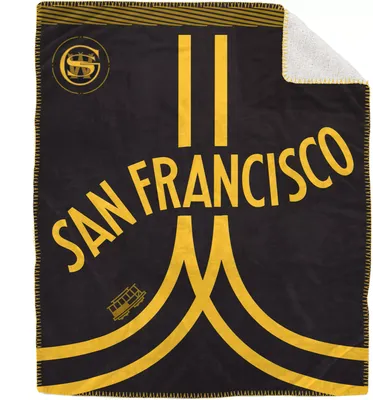 Pegasus Sports 2023-24 City Edition Golden State Warriors Blanket