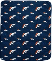 Pegasus Sports Denver Broncos Logo Blanket