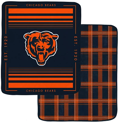 Pegasus Sports Chicago Bears Double Sided Blanket