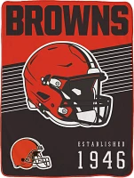 Pegasus Sports Cleveland Browns Helmet Stripes Blanket